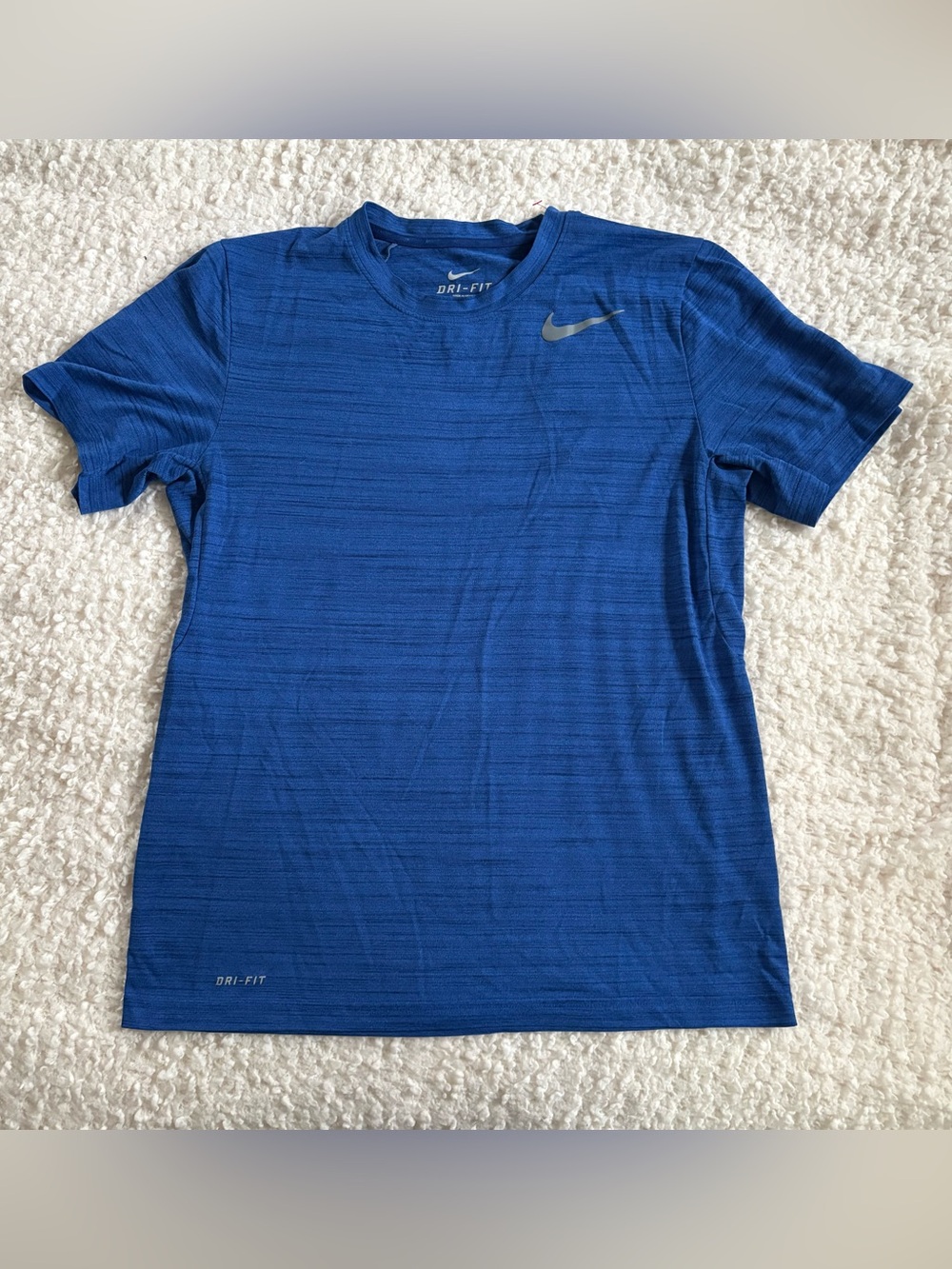 Nike Dri-FIT Blue Athletic Tee Men’s Size Medium Performance Shirt
